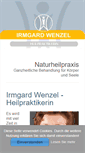 Mobile Screenshot of irmgard-wenzel.de